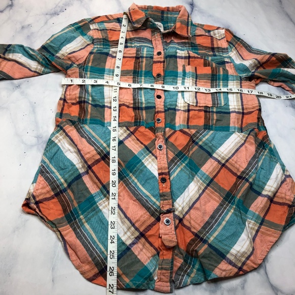Anthropologie Holding Horses Seamed Plaid Tunic - Picture 6 of 8